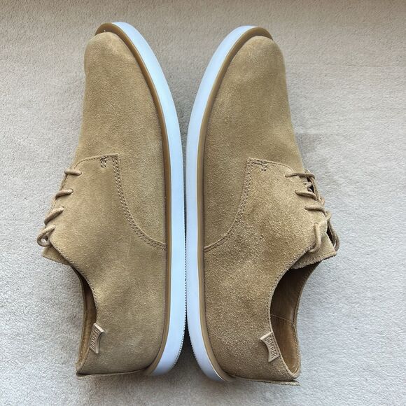 Camper Wagon Tan Brown Nubuck Leather Men EU 42 US 9 Lace Up Brogue Oxfords - Picture 4 of 16